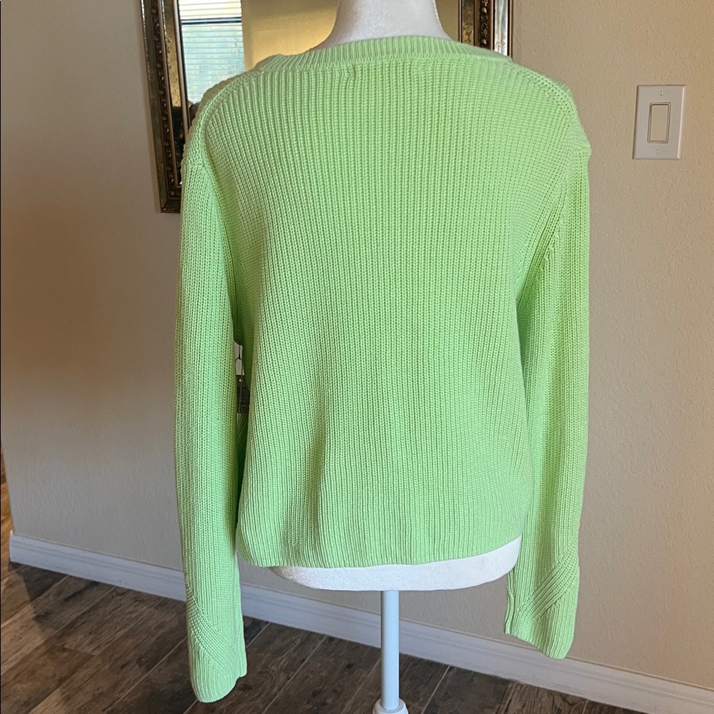 Revolve One Grey Day Ribbed Sweater - Picture 8 of 12